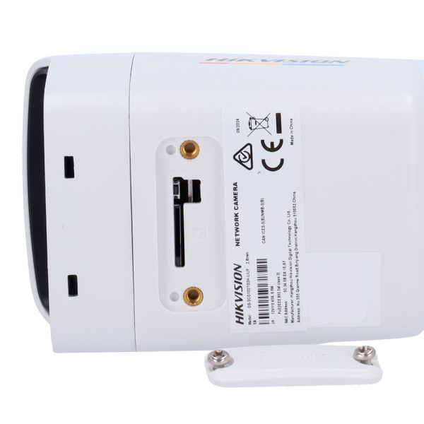 Caméra IP Hikvision 4MP Bullet DS-2CD1047G2H-LIUF/SL(2.8mm) micro et Haut parleur - Sirène et flash - Live Guard - vision de nuit couleur Dual Light - 30 mètres – Image 4