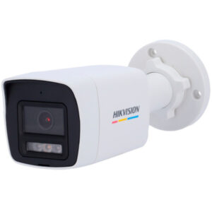 Caméra IP Hikvision 4MP Bullet DS-2CD1047G2H-LIUF/SL(2.8mm) micro et Haut parleur - Sirène et flash - Live Guard - vision de nuit couleur Dual Light - 30 mètres