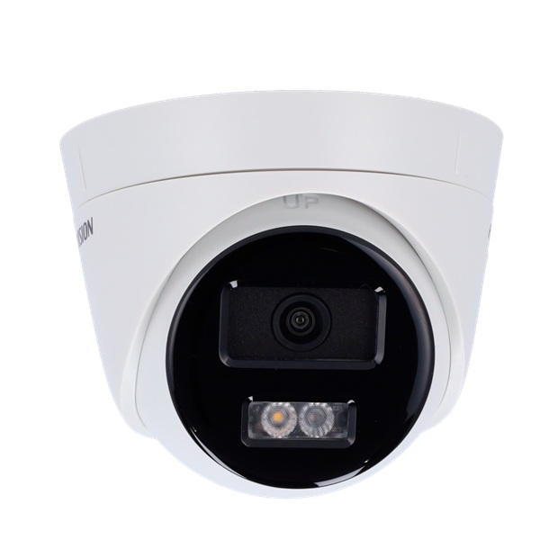 Caméra IP Hikvision 4MP Turret DS-2CD1343G2-LIU (2.8mm) micro intégré - Motion Detection 2.0 - vision de nuit couleur Dual Light - 30 mètres – Image 2