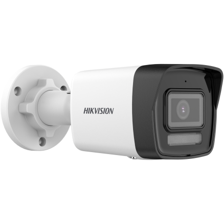 Caméra IP Hikvision 4MP Bullet DS-2CD1043G2-LIU (2.8mm) micro intégré - Motion Detection 2.0 - vision de nuit couleur Dual Light - 30 mètres