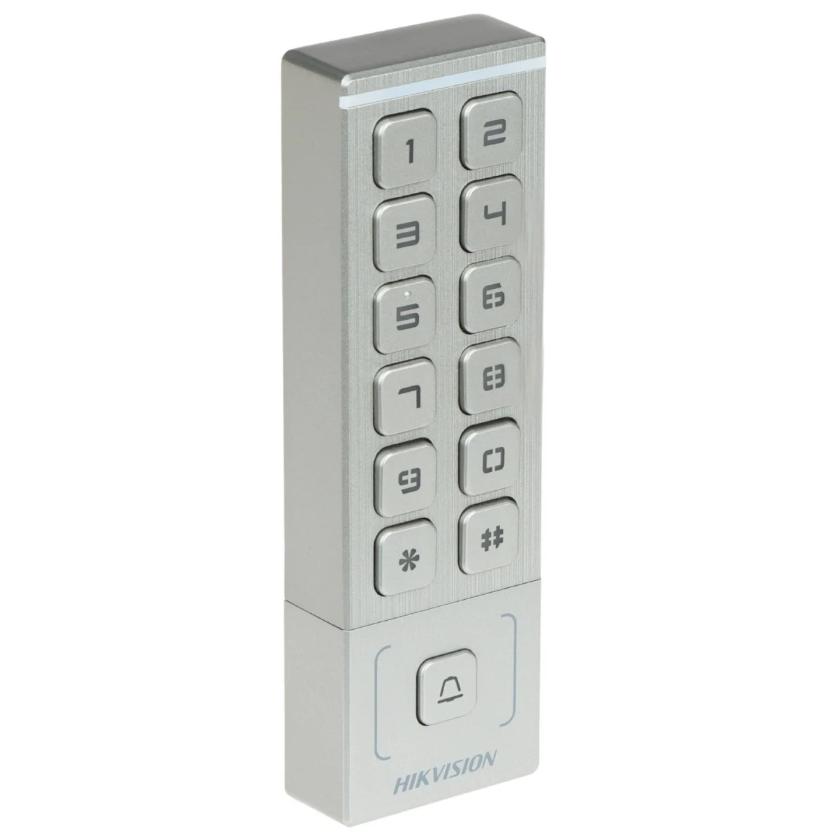 Contrôle d'accès intérieur / extérieur Hikvision avec clavier et carte Mifard DS-K1T809MX